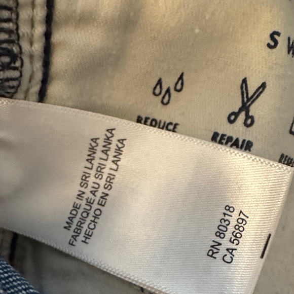 Lucky Brand Dark Blue Women's straight leg size 32/14 new without tags - Picture 7 of 7